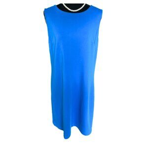 Elegant Worthington Blue Dress - Size L